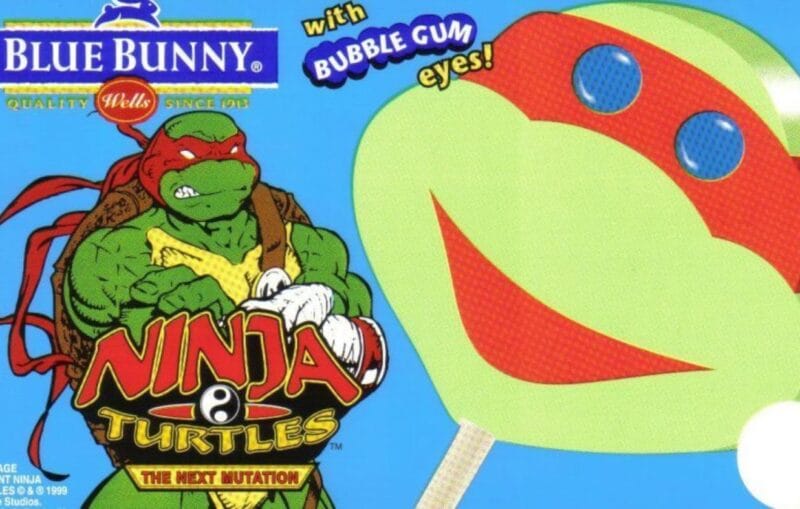 blue bunny ninja turtle bar