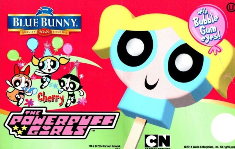 blue bunny powerpuff girls bar