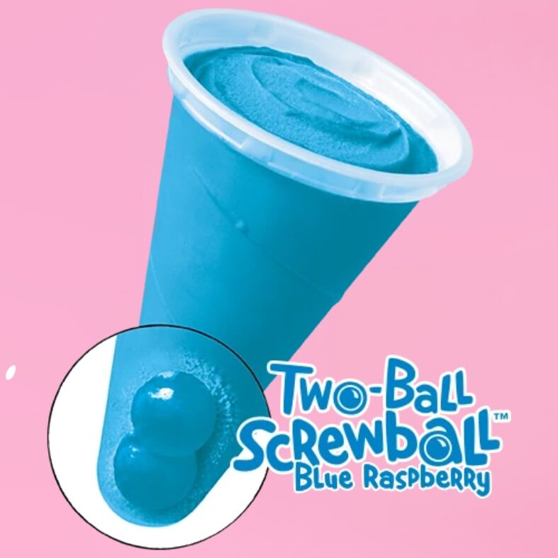 大型ヒンメリ✳︎アイスブルー✳︎バブルズ＆シャインスター✳︎ダブルサンキャッチャー Blue Bunny - Two Ball Screwball Blue Raspberry - Super Star Ice Cream