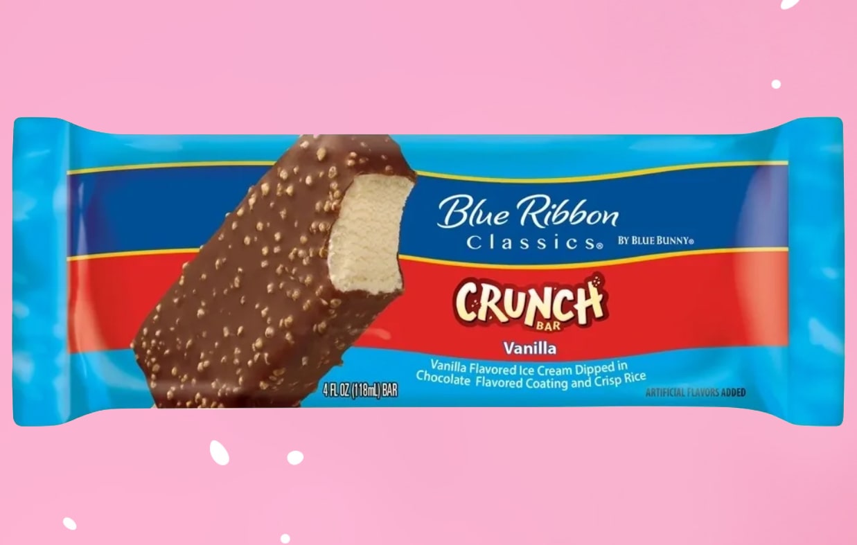 Blue Bunny - Vanilla Crunch Bar - Super Star Ice Cream