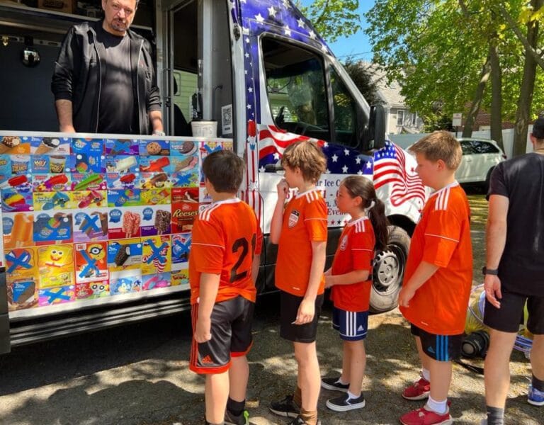 Wellesley Sporting Event Ice Cream Truck