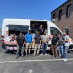 Ice cream truck serving guests at a Lowell MA event and for Ice Cream Truck Gloucester