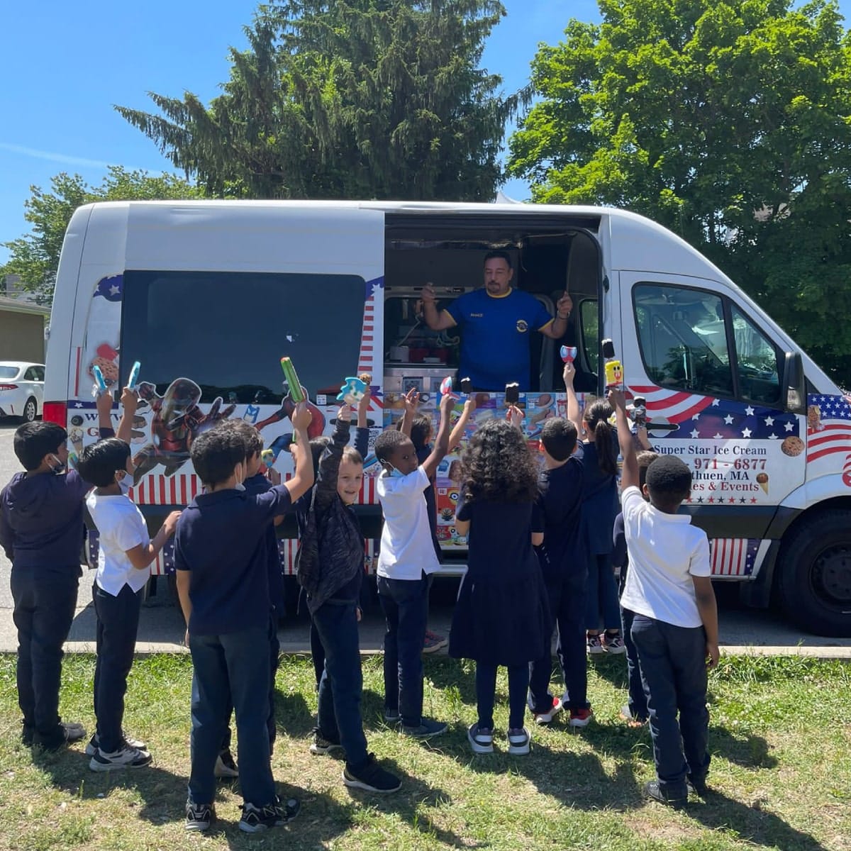 Ice cream truck rental in Newton MA