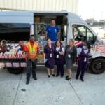 Tewksbury ice cream truck rental at a local family event