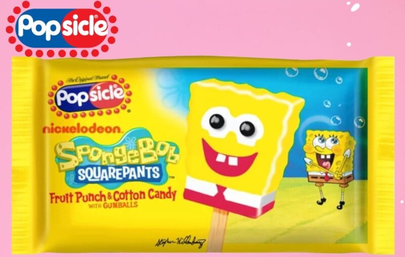 popsicle spongebob ice cream
