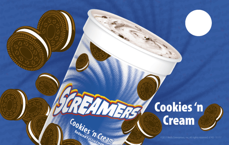 screamers ice cream cup