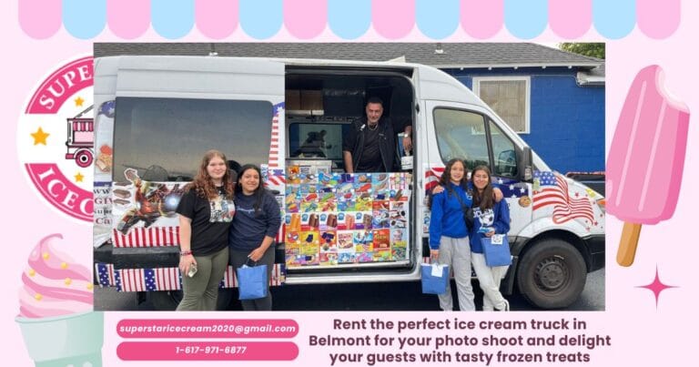 Jolly Rancher Cool Tubes ice cream truck rental for Belmont photo shoot and for Ice Cream Truck Belmont