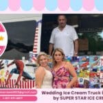 Everett wedding ice cream truck by SUPER STAR ICE CREAM serving frozen treats