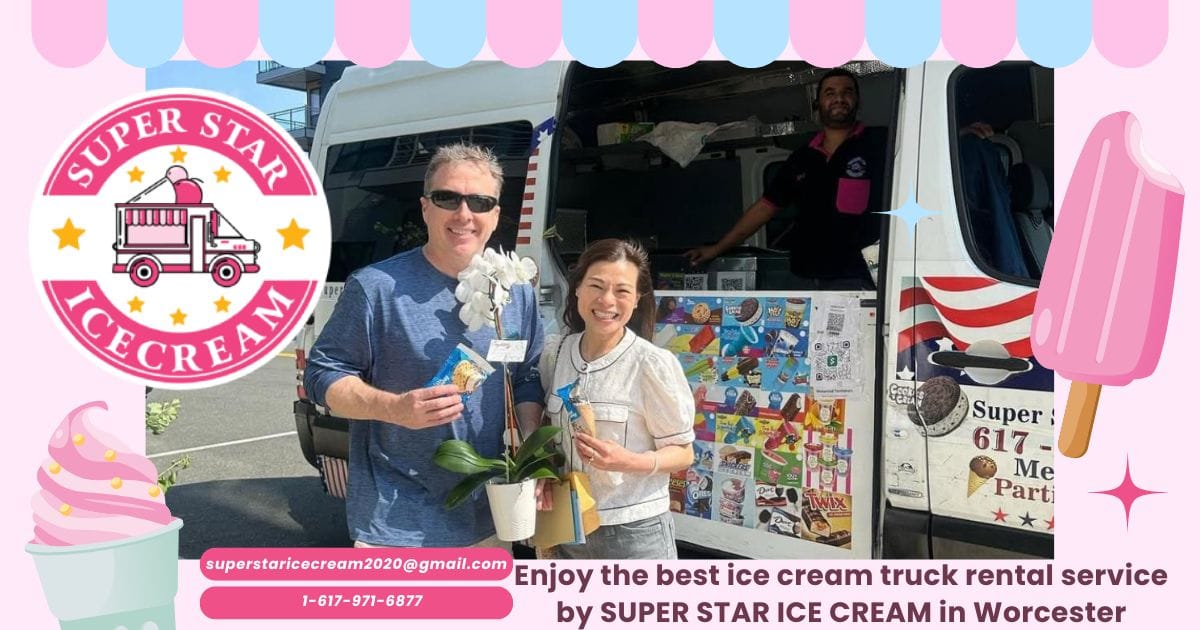 Ice cream truck rental Worcester MA for parties and events