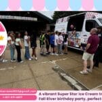 Super Star Ice Cream Truck at Fall River community event