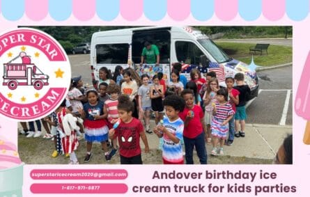 Andover birthday ice cream truck for kids parties