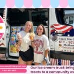 Ice cream truck rental in Methuen by SUPER STAR ICE CREAM at a local event