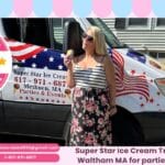 Super Star Ice Cream Truck Rental in Waltham MA for parties and events