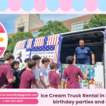 Ice Cream Truck Rental in Rowley MA serving birthday parties and school events