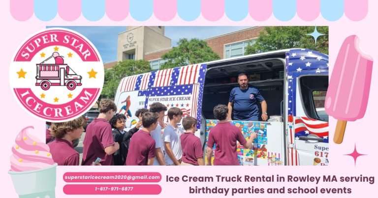 Ice Cream Truck Rental in Rowley: Make It Sweet