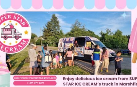 Marshfield ice cream truck rental by SUPER STAR ICE CREAM and Ice Cream Truck Marshfield