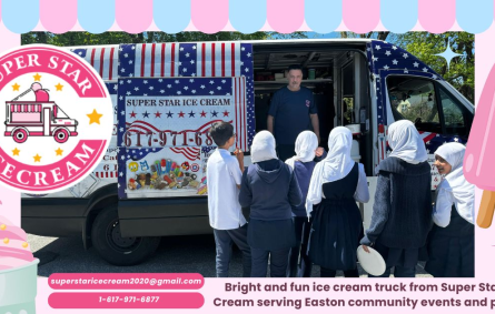 Ice cream truck rental in Easton by Super Star Ice Cream for Ice Cream Truck Easton