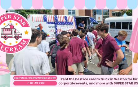 Hudson NH ice cream truck at a local event