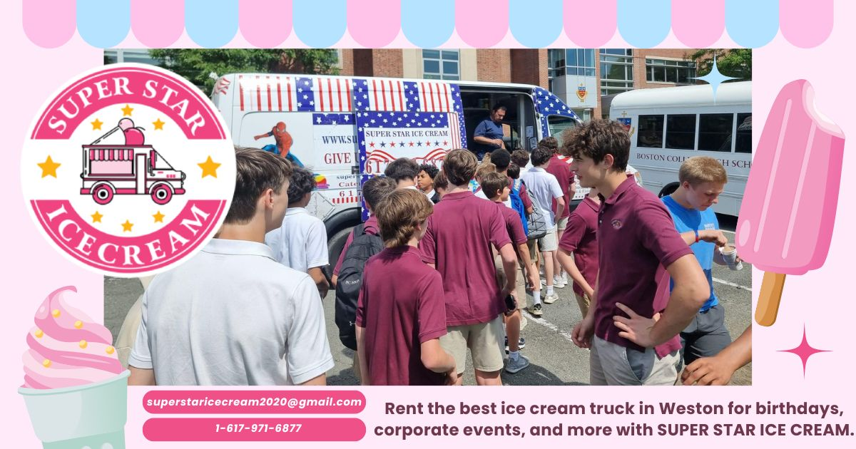 Hudson NH ice cream truck at a local event