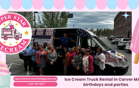 Ice Cream Truck Rental in Carver MA for birthdays and parties and Ice Cream Truck Carver