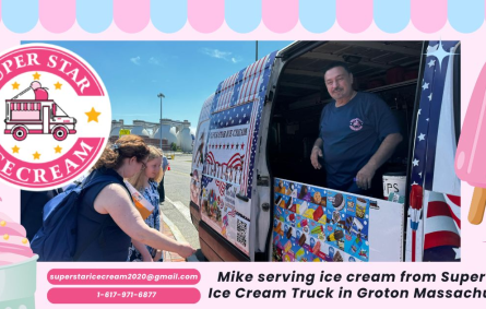 Ice Cream Truck Rental Groton MA at local party for Ice Cream Truck Groton