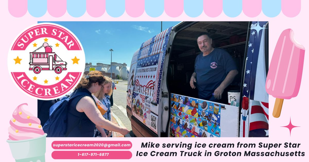 Ice Cream Truck Rental Groton MA at local party for Ice Cream Truck Groton