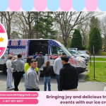Ice Cream Truck Rental in Mansfield by SUPER STAR ICE CREAM at a local party for Ice Cream Truck Mansfield