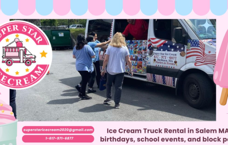 Ice Cream Truck Rental in Salem MA for birthdays, school events, and block parties