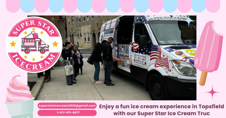 Rent a Super Star Ice Cream Truck in Topsfield Today!