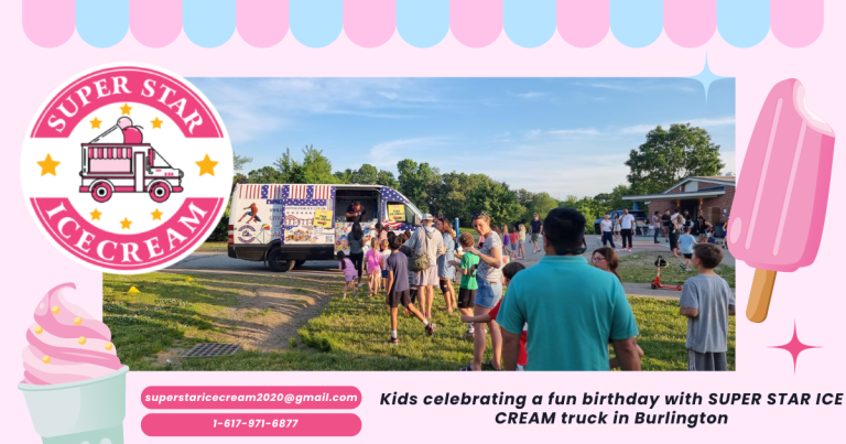 Birthday Party Ice Cream Truck Burlington MA