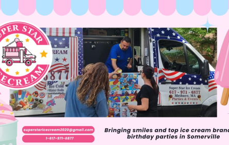 Birthday Party Ice Cream Truck in Somerville by SUPER STAR ICE CREAM