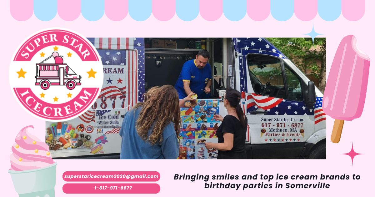 Birthday Party Ice Cream Truck in Somerville by SUPER STAR ICE CREAM