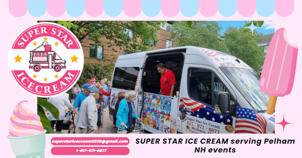 Ice cream truck rental in Pelham NH with Mike
