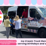Ice Cream Truck Rental in Ayer MA serving birthdays and corporate events