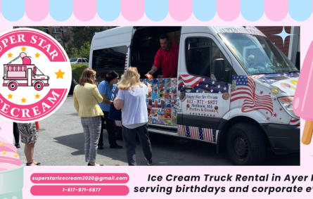 Ice Cream Truck Rental in Ayer MA serving birthdays and corporate events