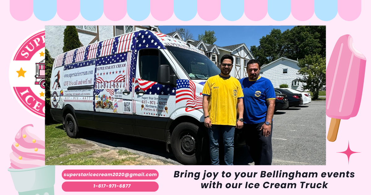Ice Cream Truck Rental at a Bellingham outdoor event