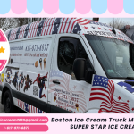 Boston Ice Cream Truck Mobile Marketing by SUPER STAR ICE CREAM with Mike