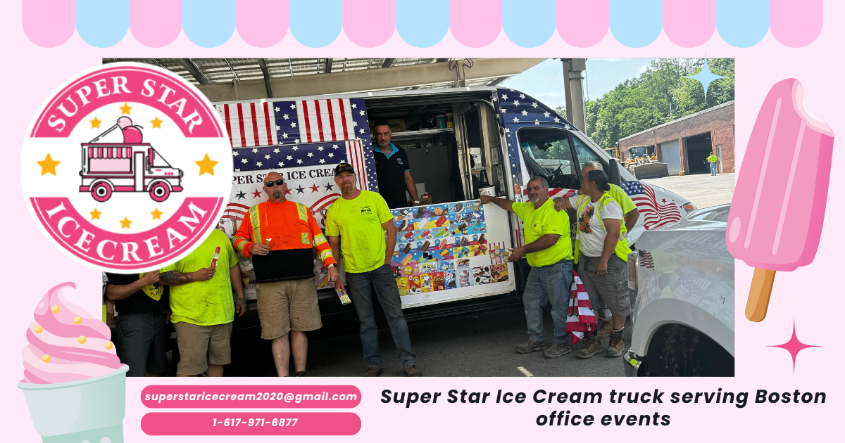 Boston Ice Cream Truck Rental for Office Parties and Ice Cream Truck Boston