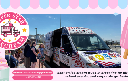 Brookline ice cream truck rental for birthdays, parties, and events