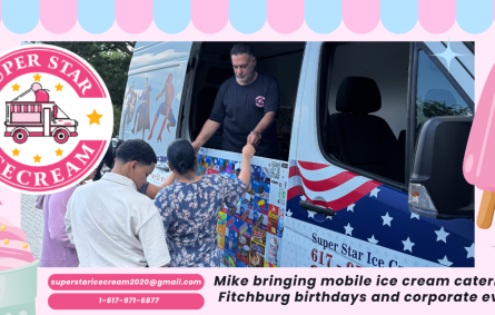 Ice Cream Catering Fitchburg MA with Mobile Truck for Events