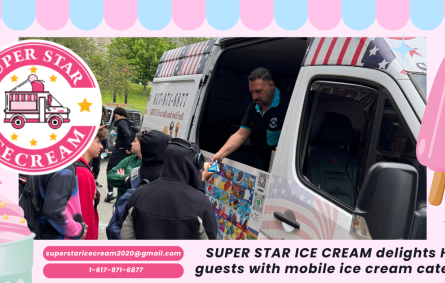 Hull Ice Cream Truck Catering serving guests at a community event