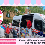 Ice cream truck rental in Exeter NH serving families