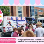 Super Star Ice Cream truck serving happy families at a Holliston MA event for Ice Cream Truck Holliston