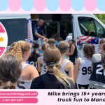 Ice cream truck in Manchester NH serving events