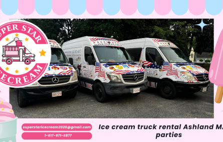 Ice cream truck rental Ashland MA for parties