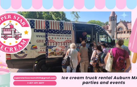 Ice cream truck rental Auburn MA for parties and events