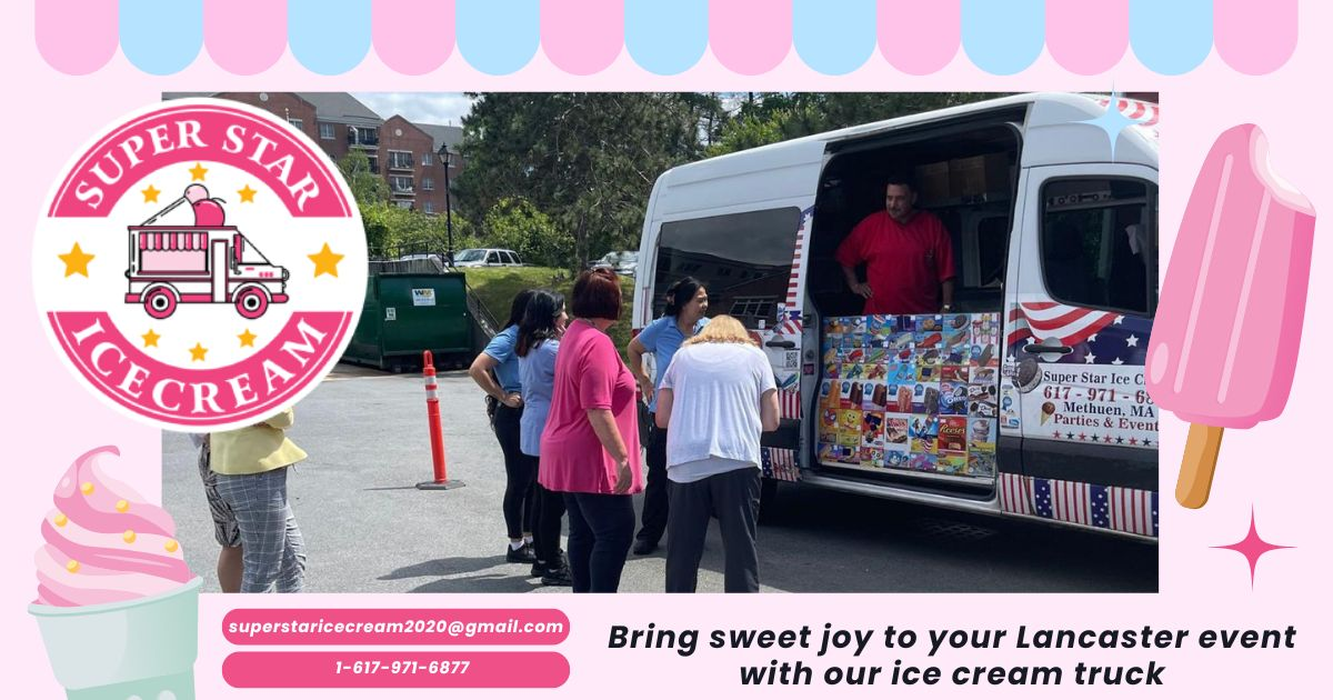 Ice Cream Truck Rental in Lancaster MA serving happy kids and families Ice Cream Truck Lancaster