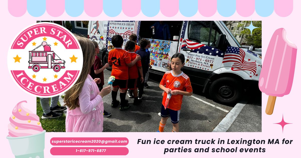 Ice Cream Truck Rental Lexington MA for events and parties and Ice Cream Truck Lexington