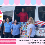 Ice cream truck rental in Woburn by SUPER STAR ICE CREAM