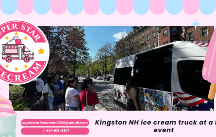 Kingston NH ice cream truck at a local event